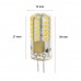 Lâmpada Led G4 3W 6500K Luz brilhante LED LIGHTS  2.00 euro - satkit