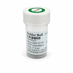 Frasco bolas de estanho com chumbo 0,35mm 250.000 unidades para soldadura BGA