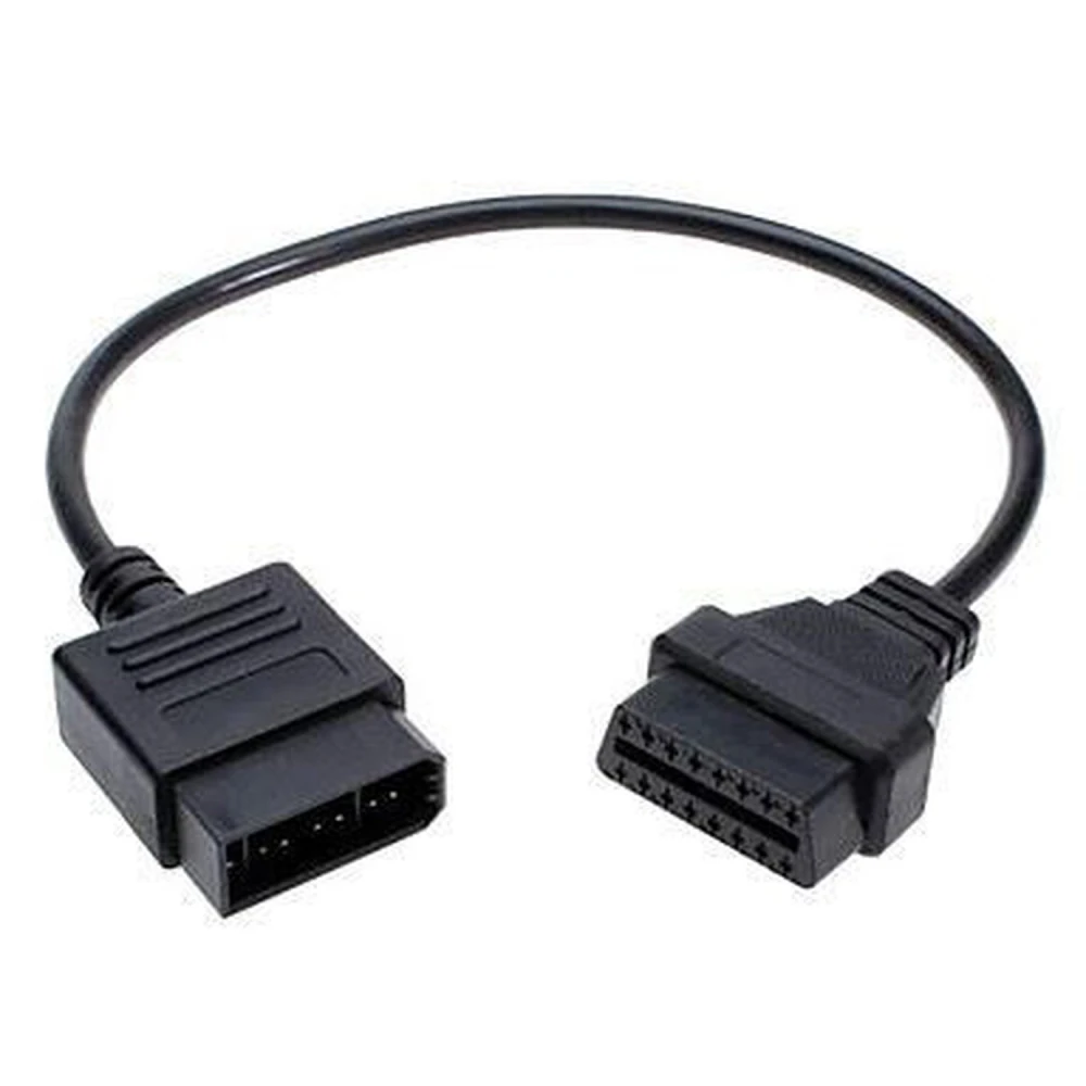 Cabo adaptador Nissan OBD1 14 pinos a OBDII 16 pinos para diagnóstico