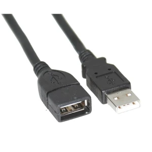 Cabo prolongador USB 2.0 tipo A macho fêmea 1.4 metros