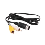 Cabo AV Sega Megadrive 1 para Genesis 1 e MasterSystem 1 compatível e fiável