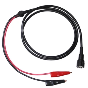 Cabo coaxial RG58 BNC macho para crocodilos Amass