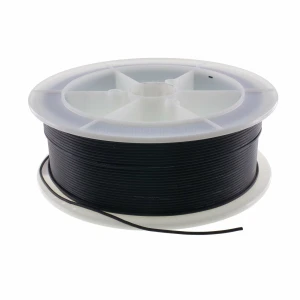 Cabo flexível de silicone 22AWG resistente até 200º e 600V preto