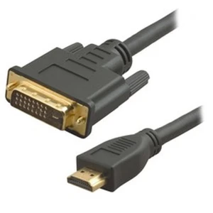 Cabo HDMI para DVI de 24 pinos e 1.8 metros Dual Link para PS3
