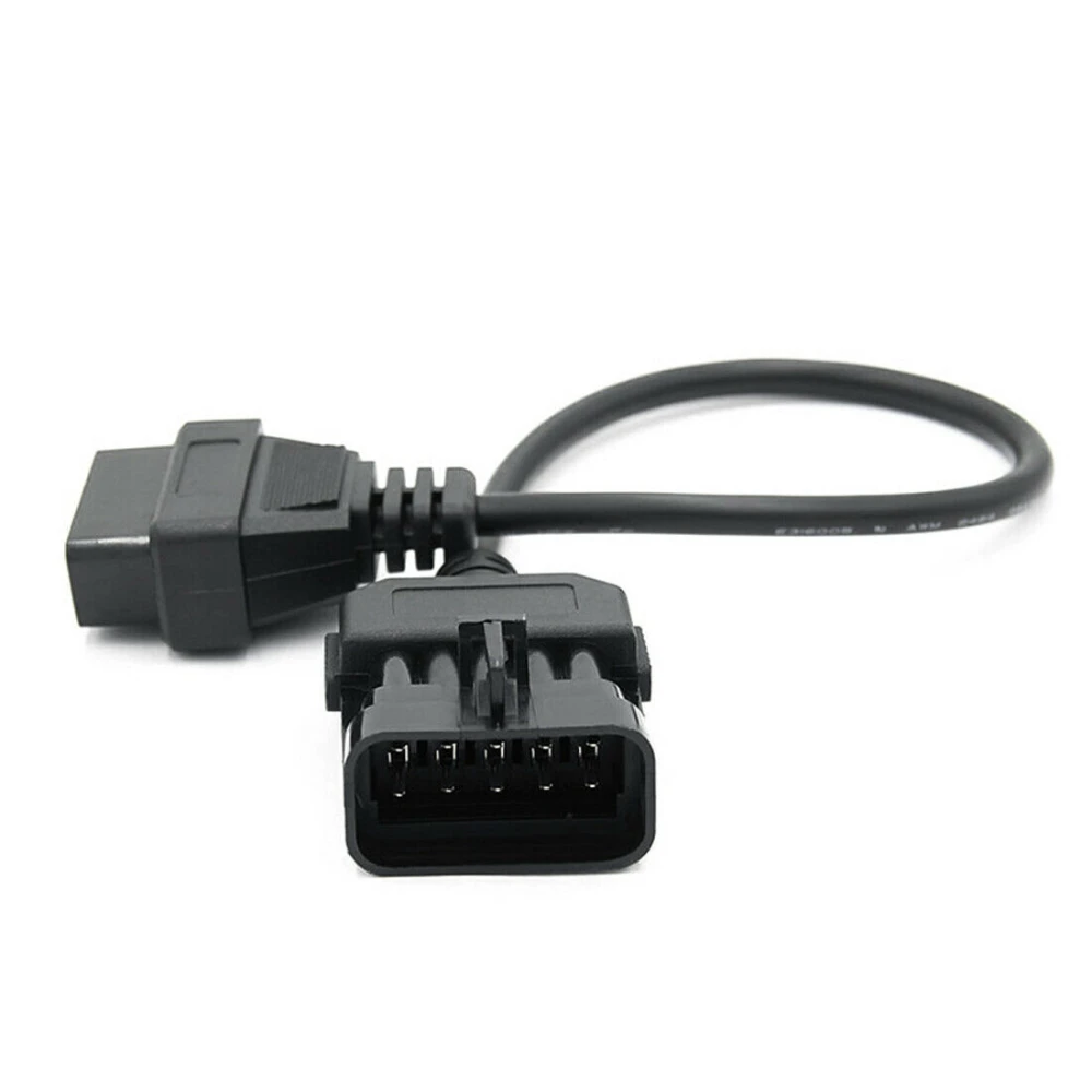 Cabo OBD1 para OBD2 compatível com Opel - Adaptador diagnóstico 10Pin a 16Pin