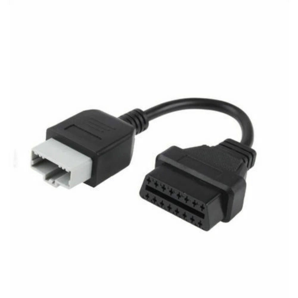 Cabo OBD1 para OBD2 Honda - Adaptador Diagnóstico 5pin a 16pin compatível