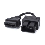 Cabo OBD1 para OBD2 Kia: Adaptador Diagnóstico 20Pin para 16Pin compatível com KIA
