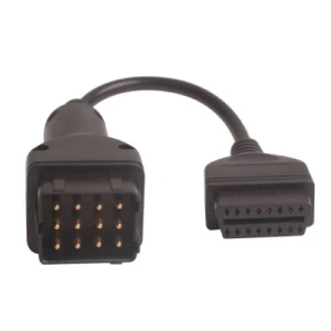 Cabo OBD1 para OBD2 Renault - Adaptador de Diagnóstico 12Pin para 16Pin