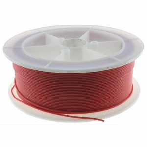 Cabo de silicone 22awg vermelho resistente até 200º e 600v