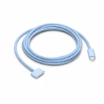 Cabo USB-C para MagSafe 3 140W MacBook Pro e Air - 2 m trançado, Sky Blue