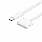 Cabo USB-C para MagSafe 3 140W MacBook Pro e Air - 2 m trançado, White