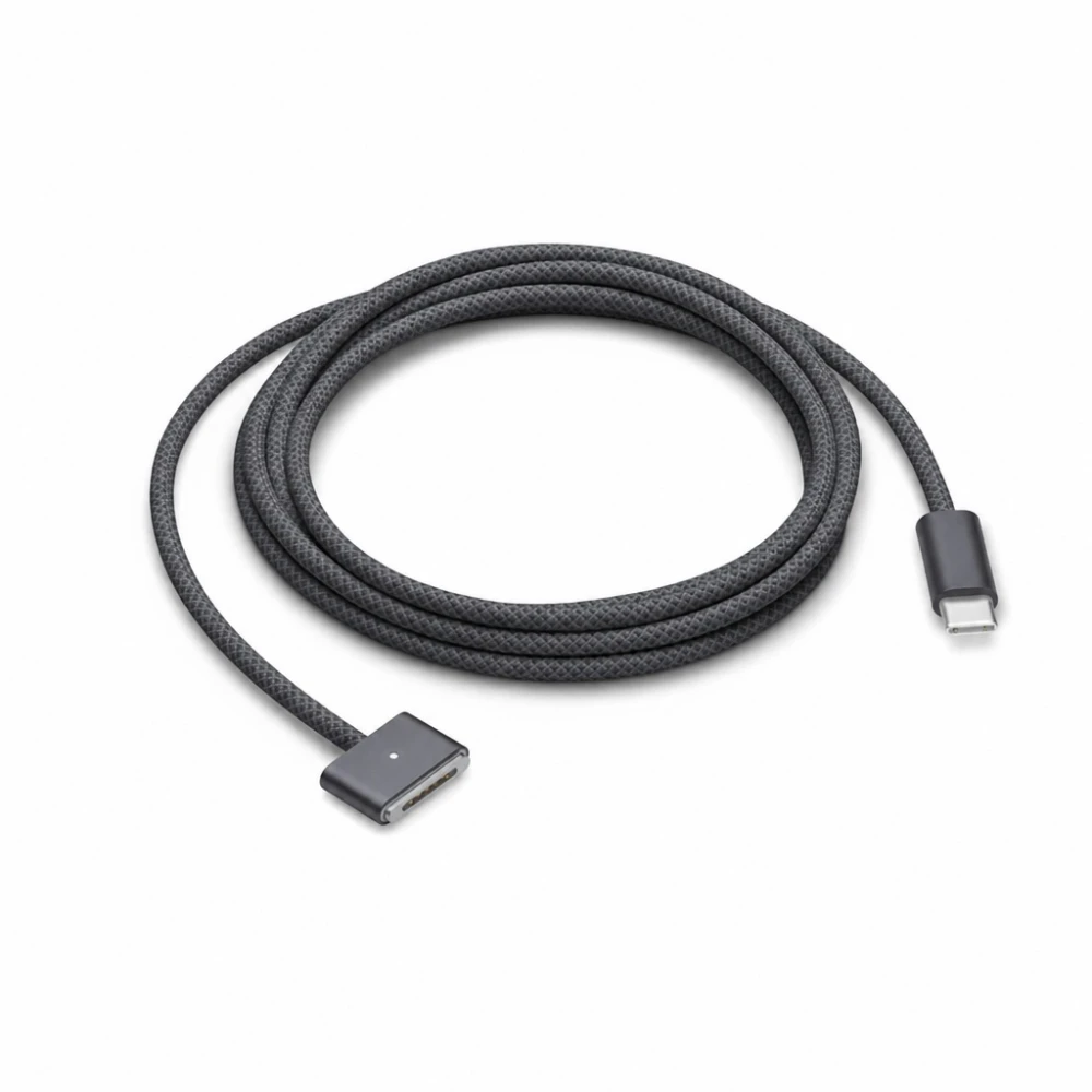Cabo USB-C para MagSafe 3 140W MacBook Pro e Air - 2 m trançado, Space Grey