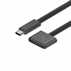 Cabo USB-C para MagSafe 3 140W MacBook Pro e Air - 2 m trançado, Space Grey