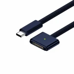 Cabo USB-C para MagSafe 3 140W MacBook Pro e Air - 2 m trançado, Midnight
