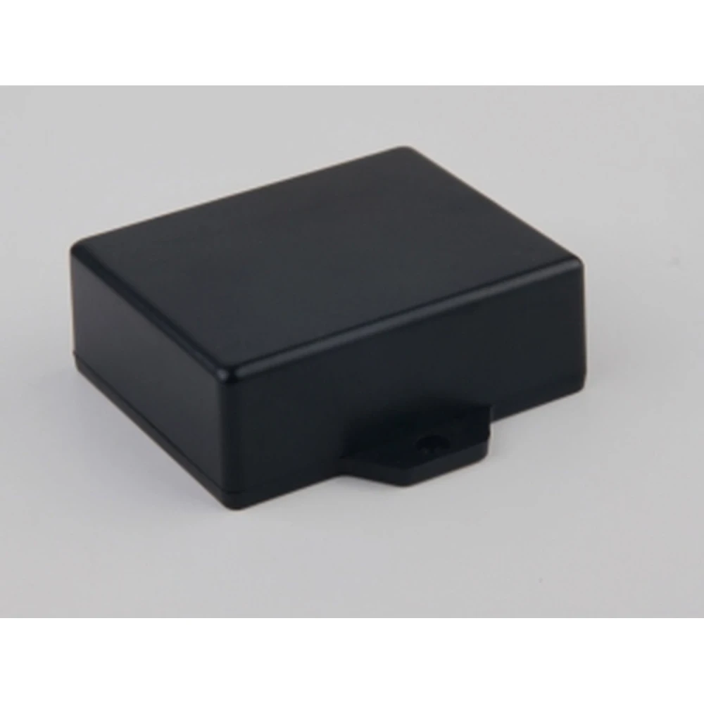 Caixa plástica para projetos 62x50x22mm com asas de fixação da satkit