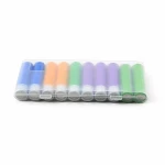 Caixa Suporte Porta-Pilhas 10× 18650 Plástico Transparente Grande Capacidade