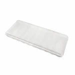 Caixa Suporte Porta-Pilhas 10× 18650 Plástico Transparente Grande Capacidade