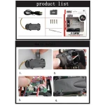 Câmara HD para quadcopter U12W compatível com os modelos U818A e U829A