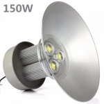 Campânula Industrial LED 150W 6000K Luz Branca PF 0,95 Potência Real