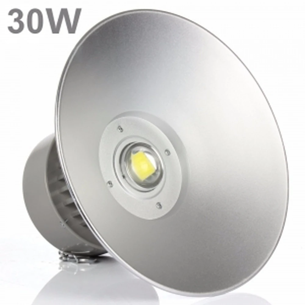 Campânula Industrial LED 30W 6000K Luz Branca com Fator de Potência 0,95