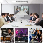 Capturadora de vídeo HDMI USB 1080P para streaming, jogos e videoconferências