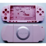 Carcaça completa PSP 2000 rosa com botões para PSP Slim