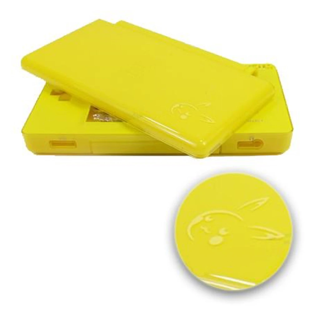Carcaça de substituição Nintendo DS Lite Pikachu para reparação e personalização