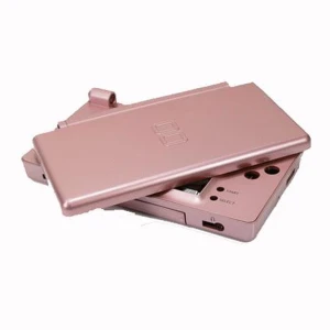 Carcaça de substituição para Nintendo DS Lite em rosa metálico