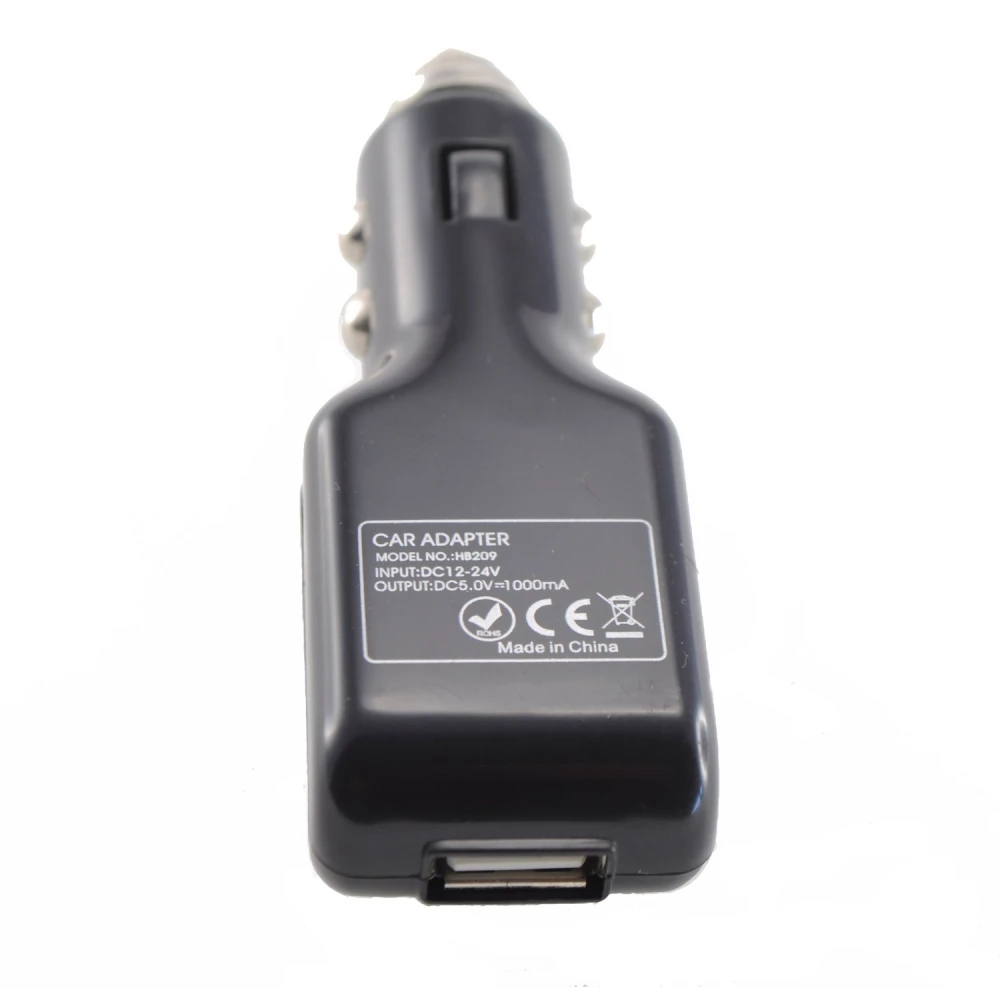 Cargador coche compacto USB 5V 2A para consolas portátiles y móviles