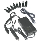 Carregador universal portátil 90w para casa e carro compatível com portáteis