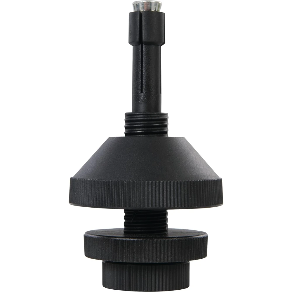 Vista del centrador de embrague universal TSX TOOL en banco de trabajo