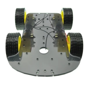 Chassis robot 4x4 com motores - kit ideal para robótica educativa e projetos DIY