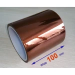 Fita adesiva Kapton 100mm resistente ao calor para soldadura e reparação