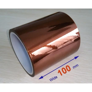 Fita adesiva Kapton 100mm resistente ao calor para soldadura e reparação