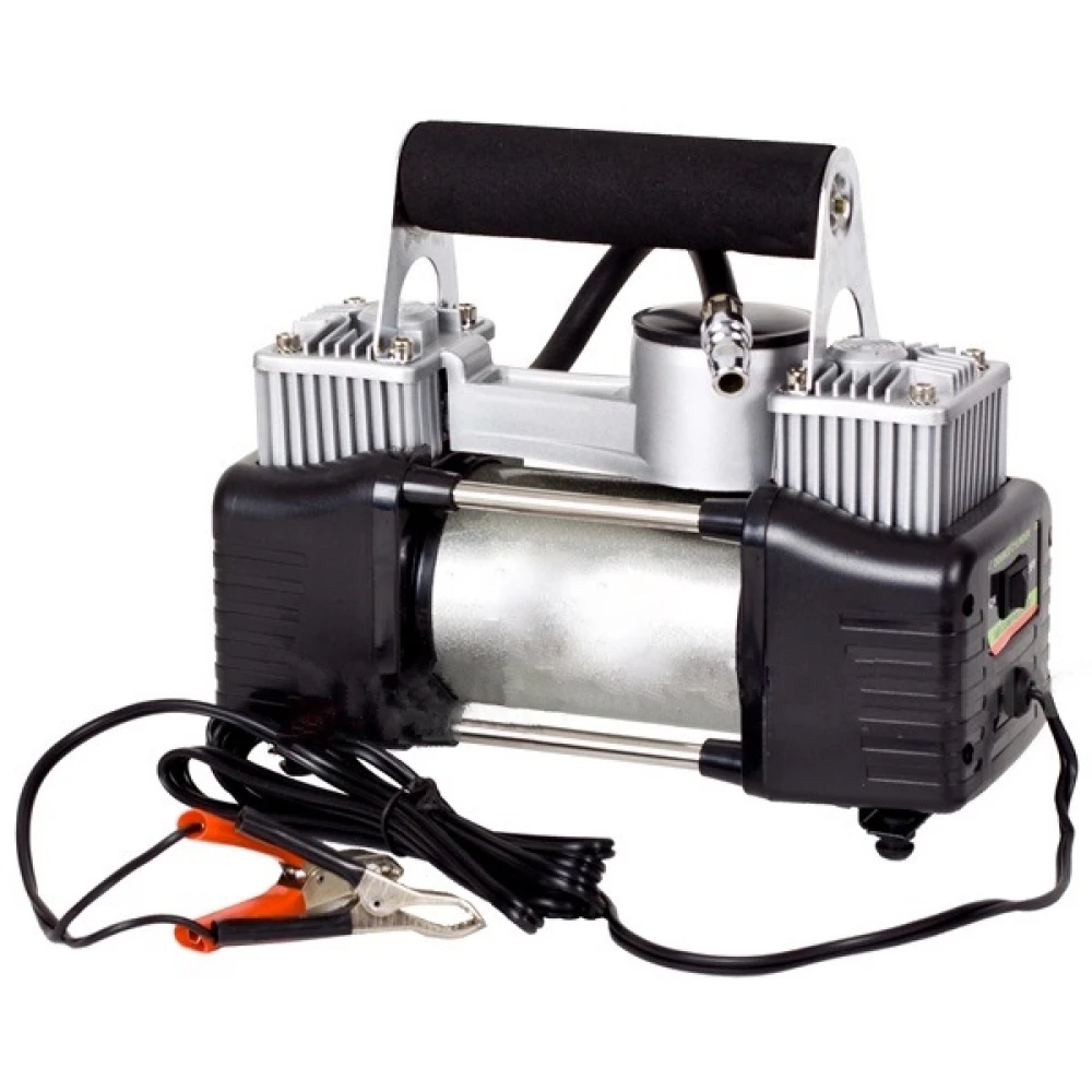 Vista lateral del compresor de aire 12V para coche TSX TOOL