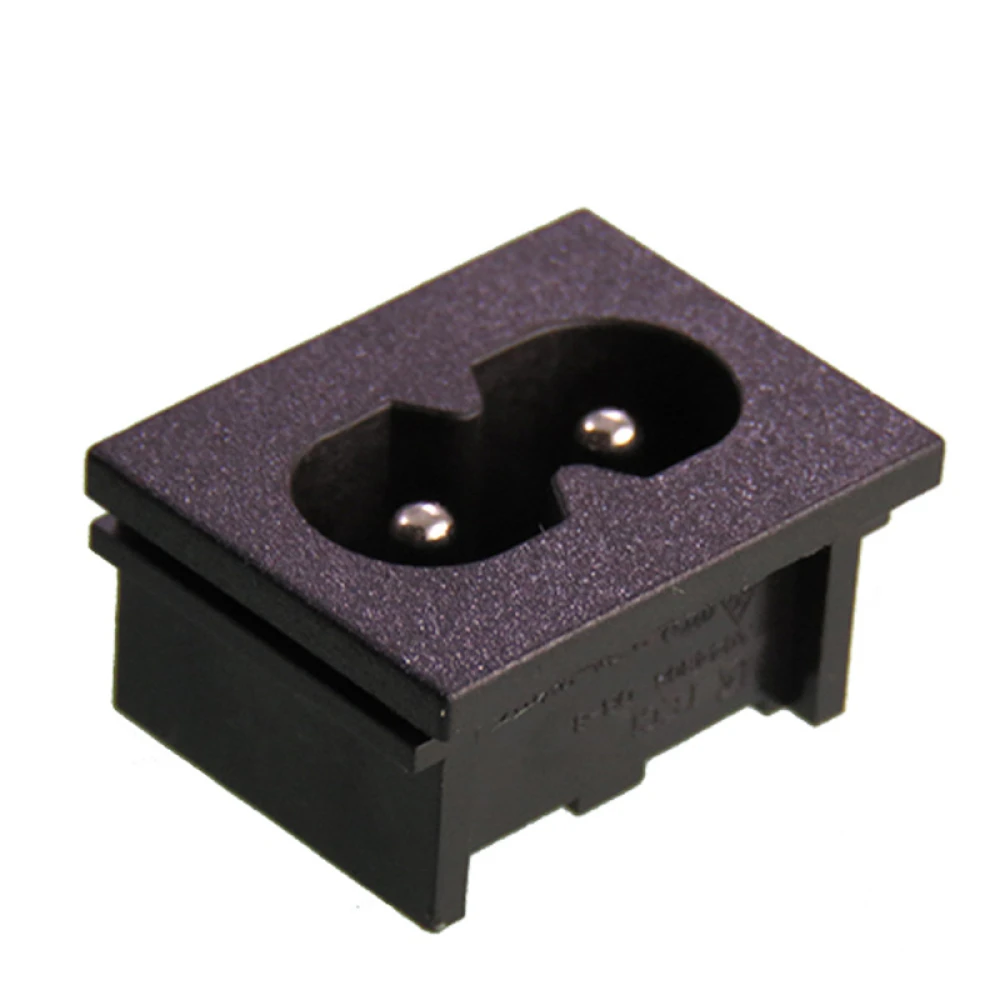 Conector alimentación placa PCB 2 pines macho en contexto de uso electrónico