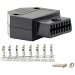 Conector OBD2 Fêmea Universal para diagnóstico e reparação de veículos