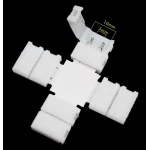 Conectores de Clip LED em X 10mm 2Pin 5050 RGB para Fitas LED