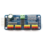 Controlador de servos 16 canais PCA9685 PWM I2C de 12 bits compatível com Arduino