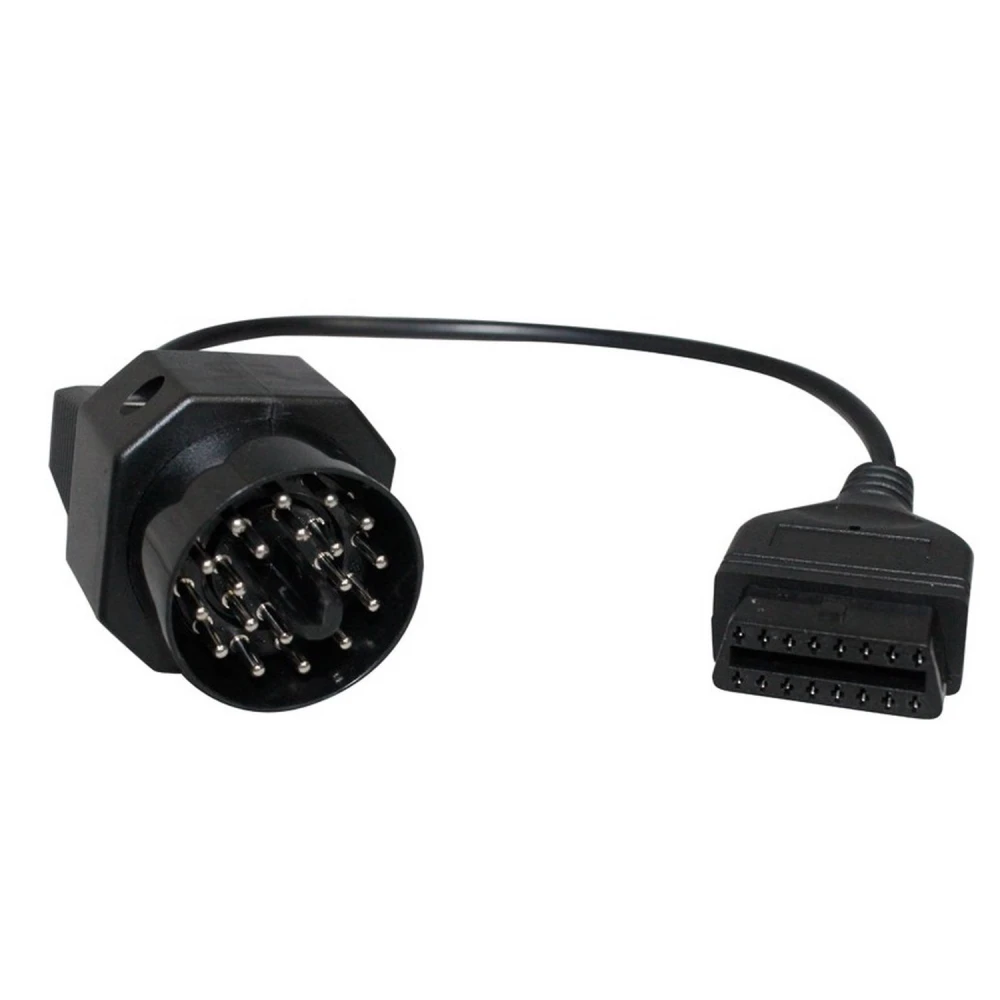 Conversor BMW 20 pin OBDI para 16 pinos OBDII para diagnóstico BMW