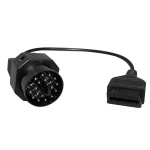 Conversor BMW 20 pin OBDI para 16 pinos OBDII para diagnóstico BMW