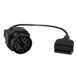 Conversor BMW 20 pin OBDI para 16 pinos OBDII para diagnóstico BMW