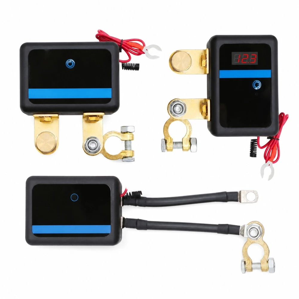 Desligador de Bateria Carro 12V Terminal Corta-Corrente Universal Antiroubo