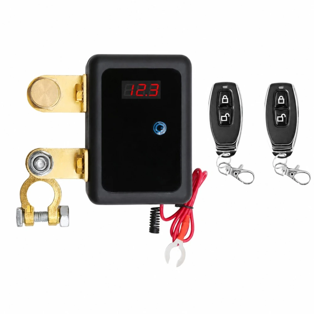 Desligador de Bateria Carro 12V Terminal Corta-Corrente Universal Antiroubo