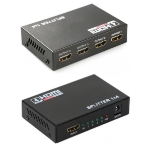 satkit Divisor HDMI 1x4 Full HD 1 Entrada 4 Saídas Compatível 1080p HDTV e 3D