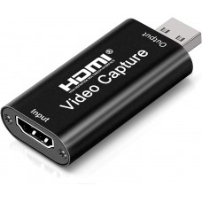 hdmi Video Capture,USB to hdmi 2.0 Video Capture Game Capture 1080P Live Streaming Video Streaming para Jogos, Radiodifusão, Ensino, Videoconferência, Gravação, Live Streaming
