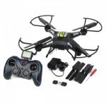 Drone JJRC H8C com câmara HD 2.4GHz 4CH 6Axis Gyro RC para voo estável e controlo preciso