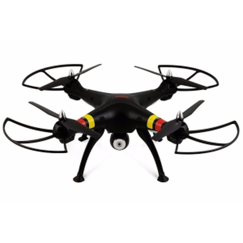 Drone Syma X8W com câmara HD e wifi - Quadcopter Preto 2.4GHz 4CH 6Axis Gyro
