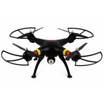 Drone Syma X8W com câmara HD e wifi - Quadcopter Preto 2.4GHz 4CH 6Axis Gyro