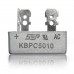 Ponte retificadora KBPC5010 50A 1000V terminais 6,4x0,8mm Rectifier bridges  1.00 euro - satkit